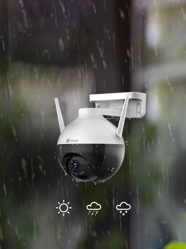 EZVIZ C8W - 2K+ Pan & Tilt Wi-Fi Camera - Image 2